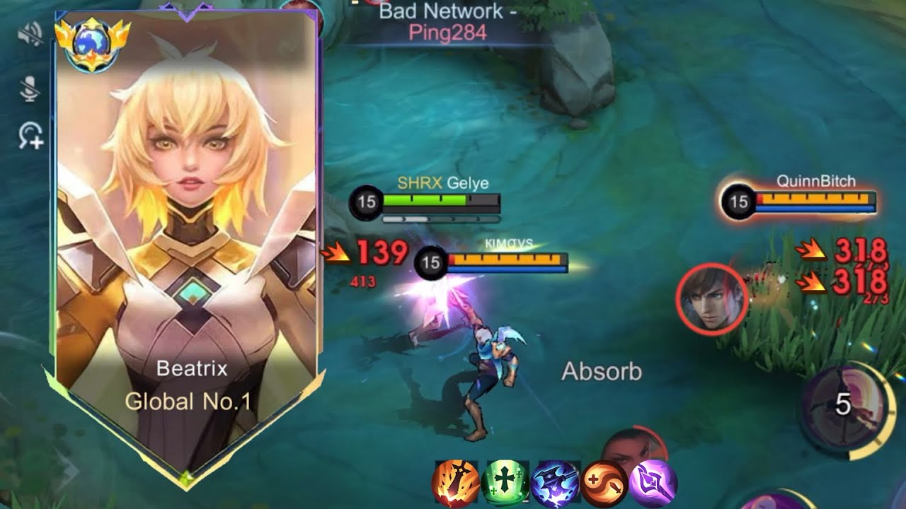 100% BEATRIX SUPER ONE SHOT DAMAGE!! AUTO WINSTREAK MUST TRY