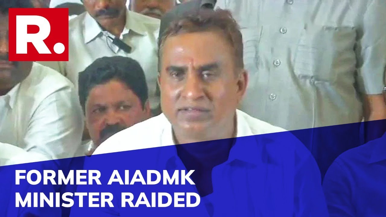 ACB Raids Former AIADMK Minister SP Velumani; Supporters Gather Outside His Residence