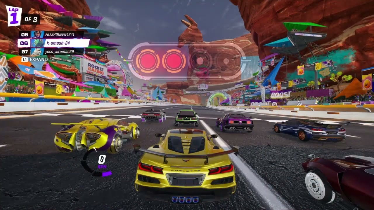 Rocket racing