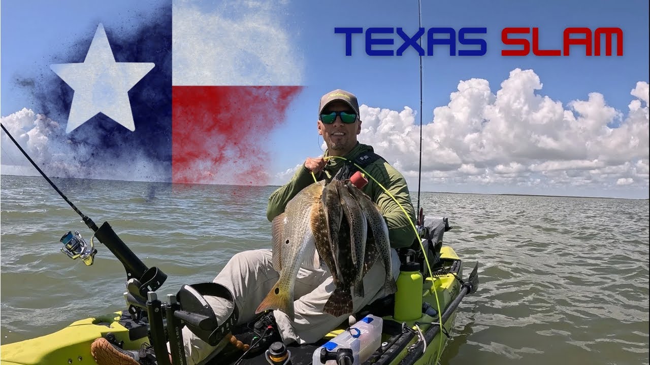 Texas Slam Kayak Fishing in Port Mansfield!