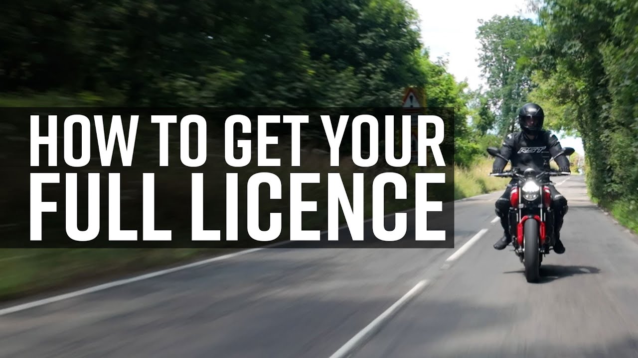 How to Get Your Full Motorcycle Licence - A1, A2, A - ALL Explained!