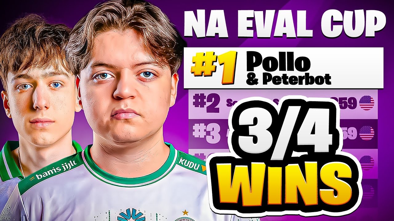 3/4 ВЫИГРЫВАЕТ DUO CASH CUP... 🏆 (БОЛЕЕ 115 УБИЙСТВ) с @PeterbotFN | Pollo