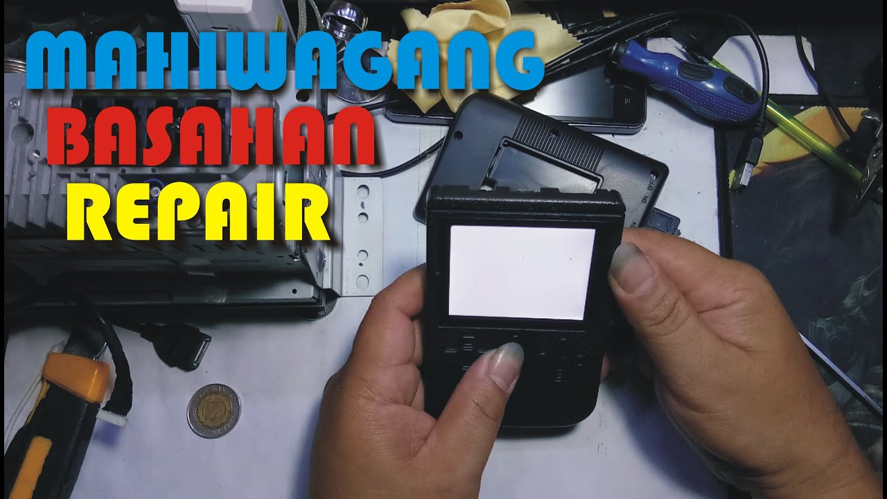 GAMEBOY fc 400 in 1 White Screen fix