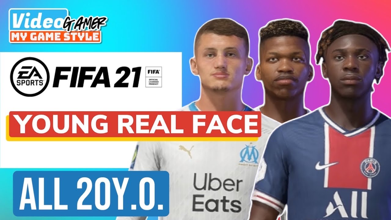 FIFA21 Young Real Face All 20y.o.