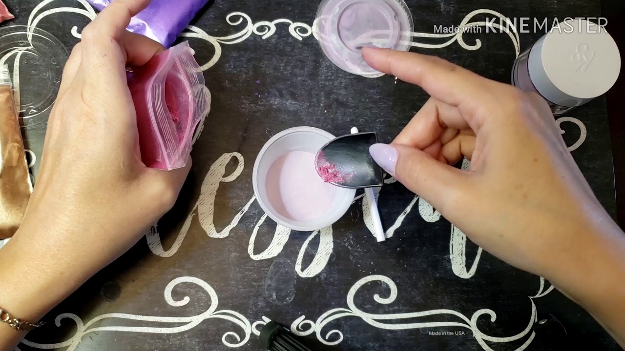How to: Kiara Sky dip powder dupe. Custom color mixing
