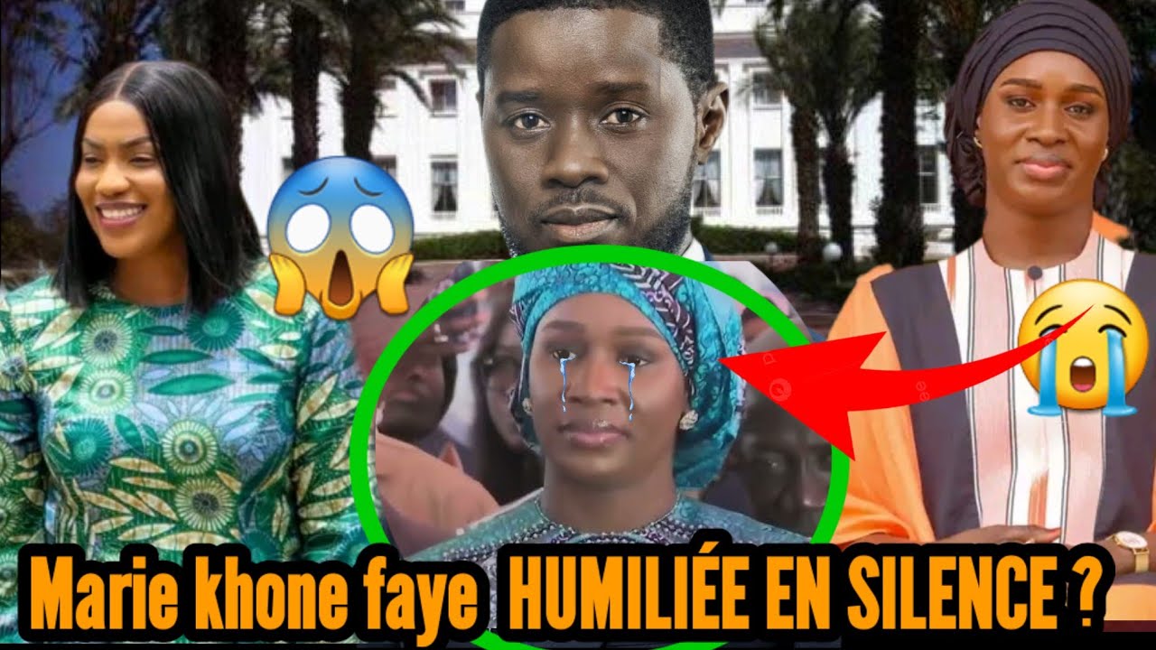 MARIE KHONE FAYE EN LARMES AU PALAIS ? ABSA FAYE LA TRAITE DE “VILLAGEOISE” – TÉMOIGNAGES CHOC