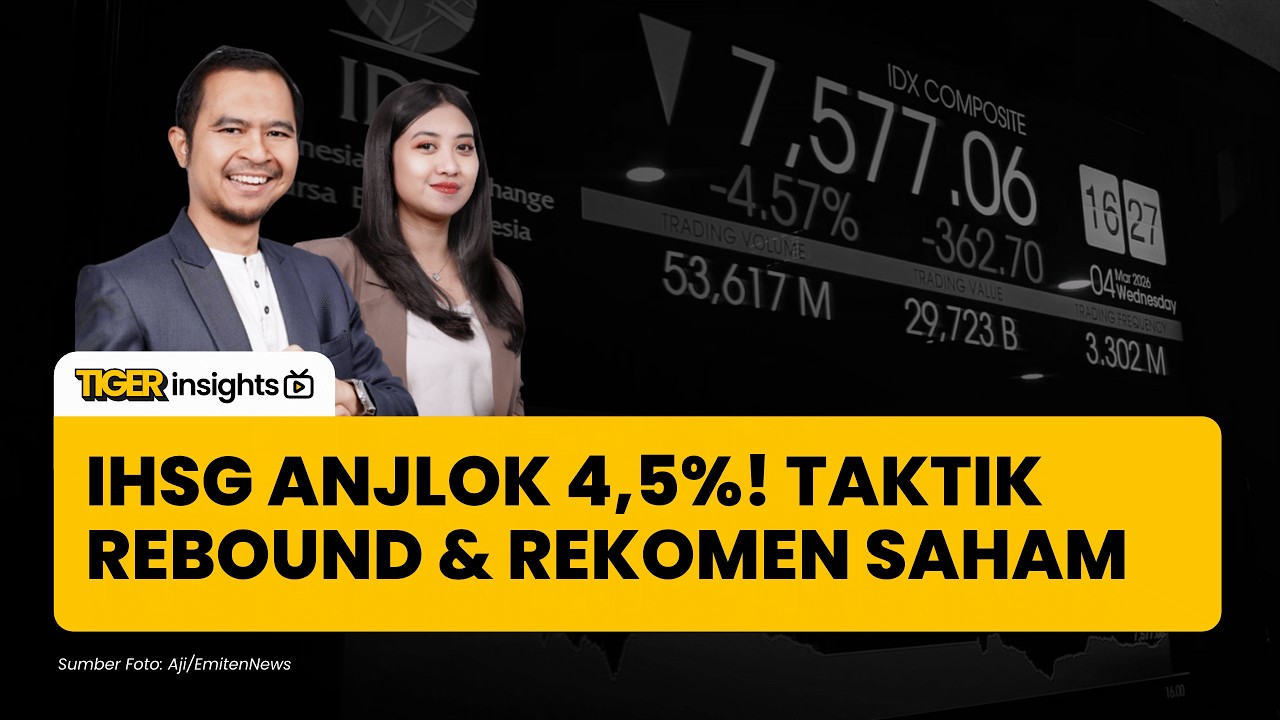 IHSG Anjlok! Downgrade Outlook Fitch atau Efek Data Saham 1 Persen? Ini Analisanya