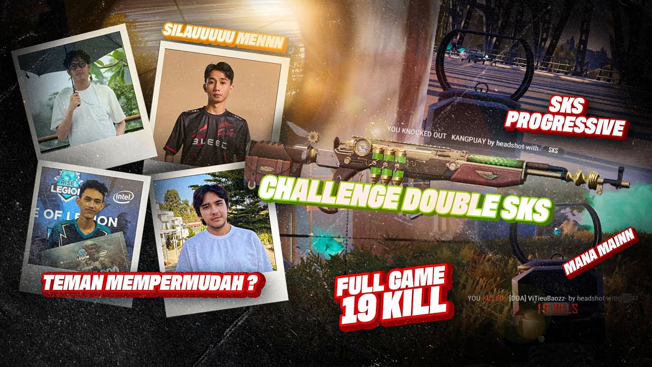 CHALLENGE DOBLE SKS !! TEMAN MEMPERMUDAH ? ❌ TEMAN MEMPERSULIT ✅