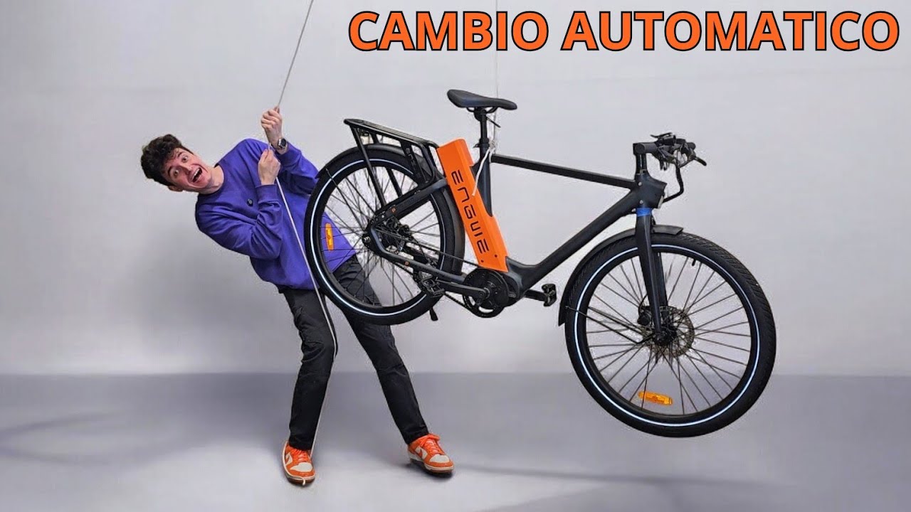 PROVO LA BICI CON CAMBIO AUTOMATICO - ENGWE P275 PRO