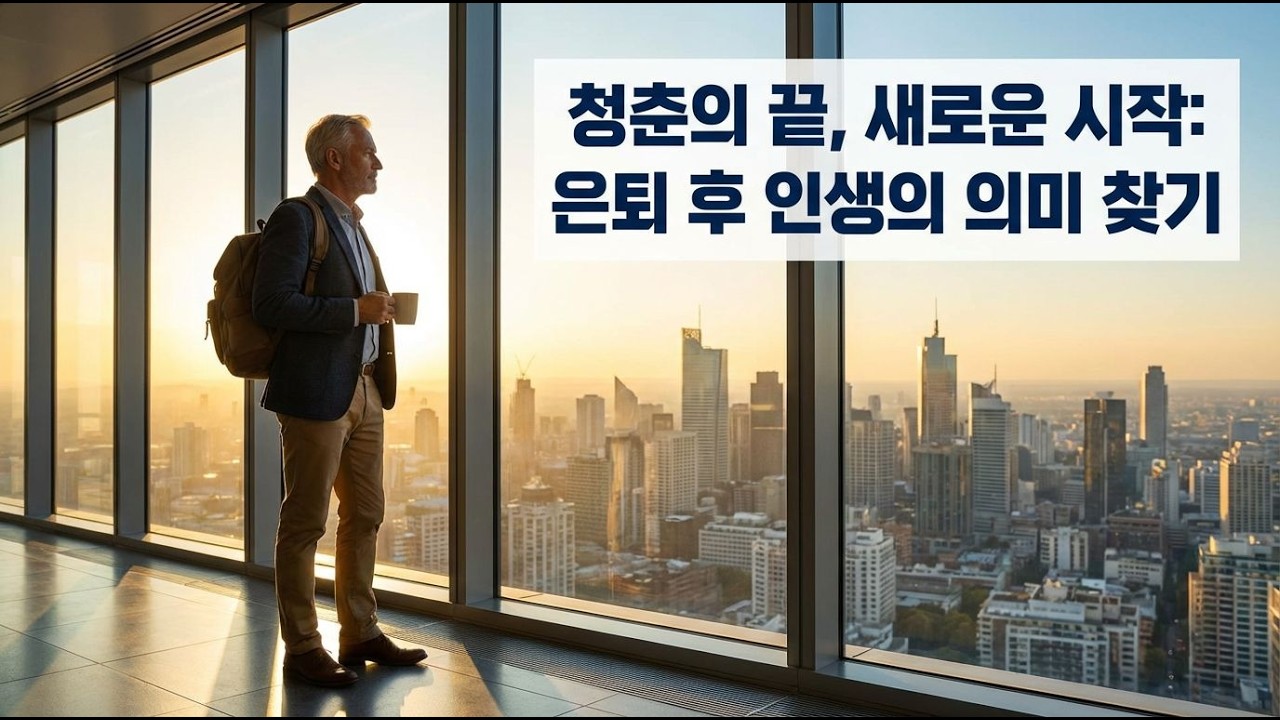 40년 동안 일한 당신, 은퇴 후 무엇을 할 건가요? 새로운 시작이 될 수 있을까요?