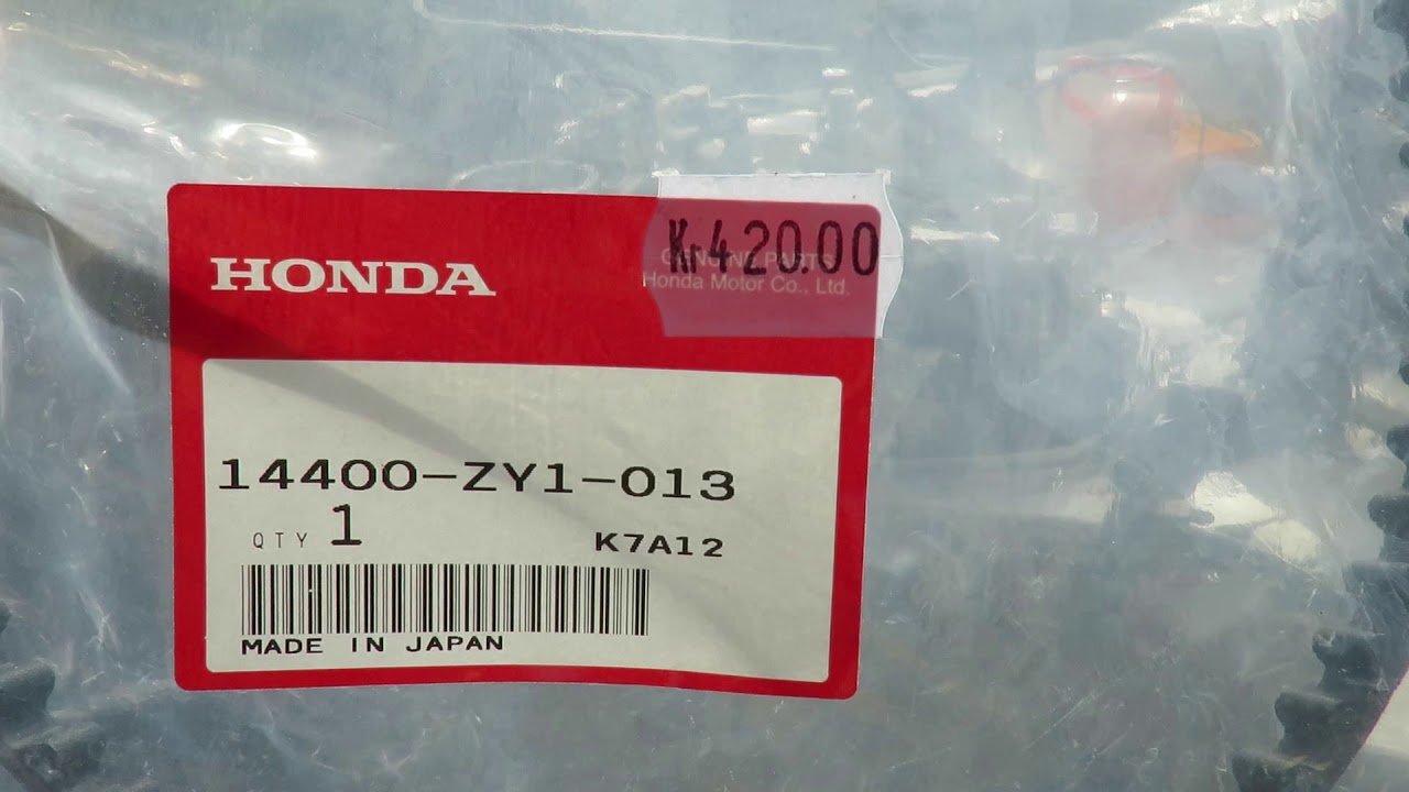 Honda BF 20 D 2007 Outboard Timing Belt Replacement