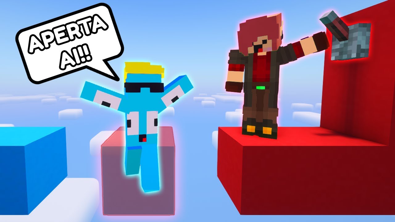 DESAFIOS DE DUPLA NO MINECRAFT FAZEM MUITO BEM PRA NOSSA AMIZADE...
