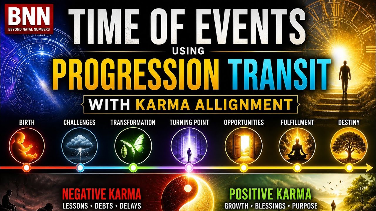 BNN Astrology Using Progression | Predict Events Without Dasha by Jigyasu Sir 
