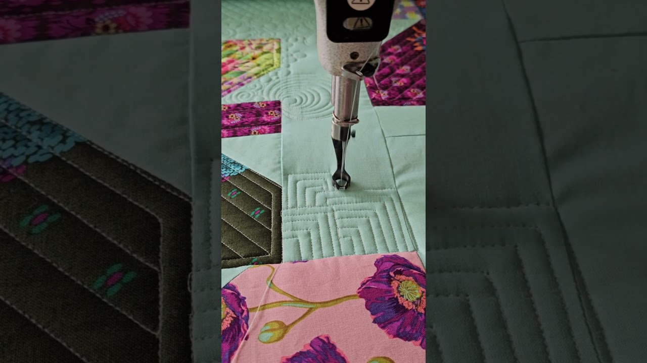 Are all of your classes just for longarm quilting? Do you teach on a home machine too?