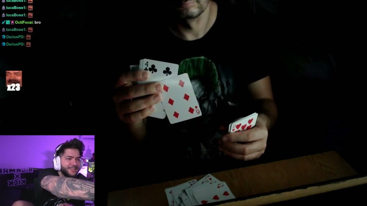 Nicusor7Gaming face un truc de magie