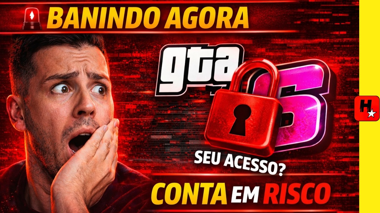 🚨 ROCKSTAR ESTÁ BANINDO AGORA — SEU ACESSO AO GTA 6 PODE ESTAR EM RISCO!