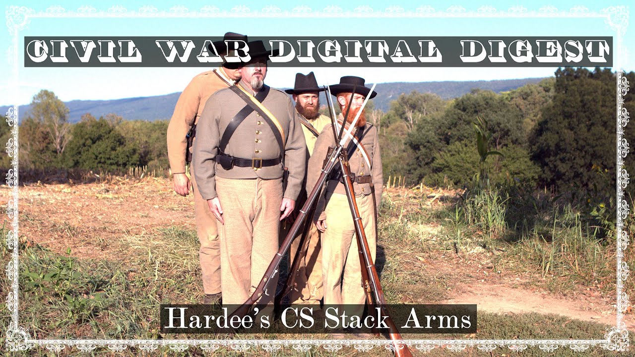 Civil War Drill - Hardee's CS Stack Arms