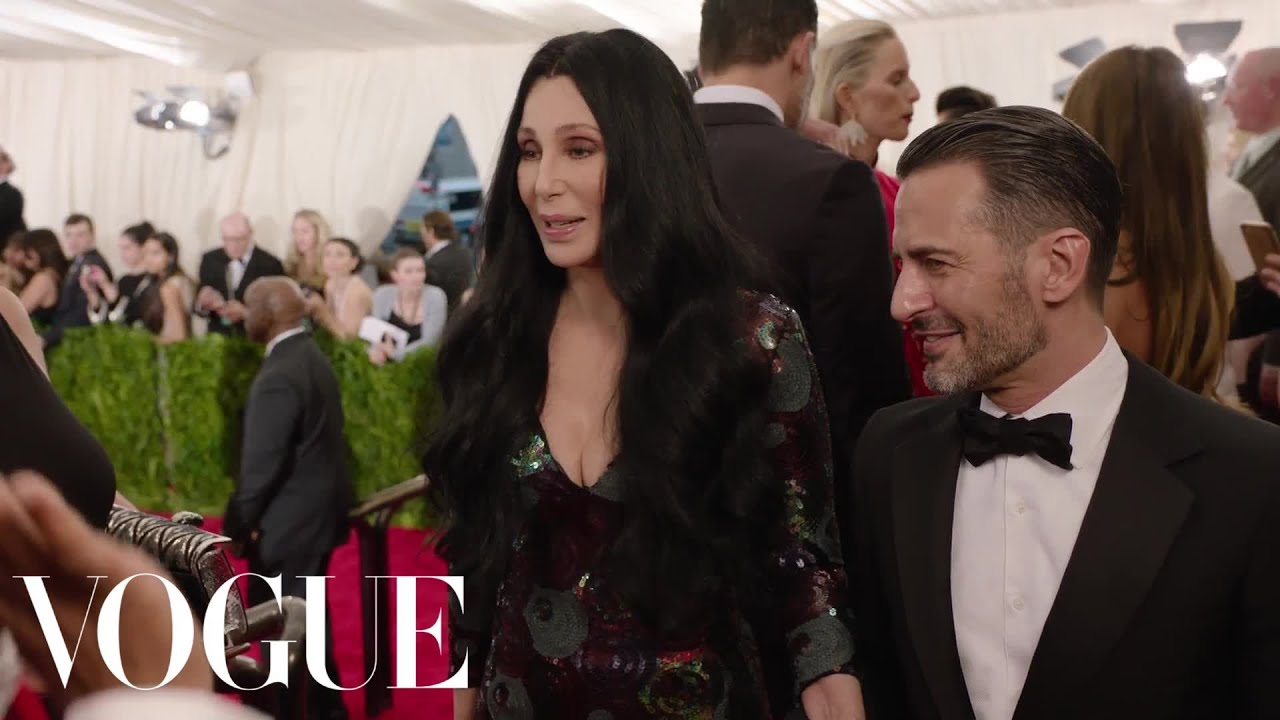 Cher and Marc Jacobs at the Met Gala 2015 | China: Through the Looking Glass