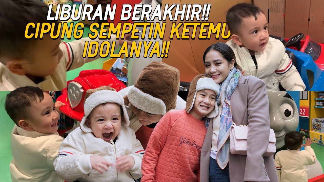 MAKIN CERIWIS SELAMA DILONDON!CIPUNG MENDADAK JD TOUR GUIDE DI THOMAS LAND!RAFFI NAGITA SAMPE NGAKAK