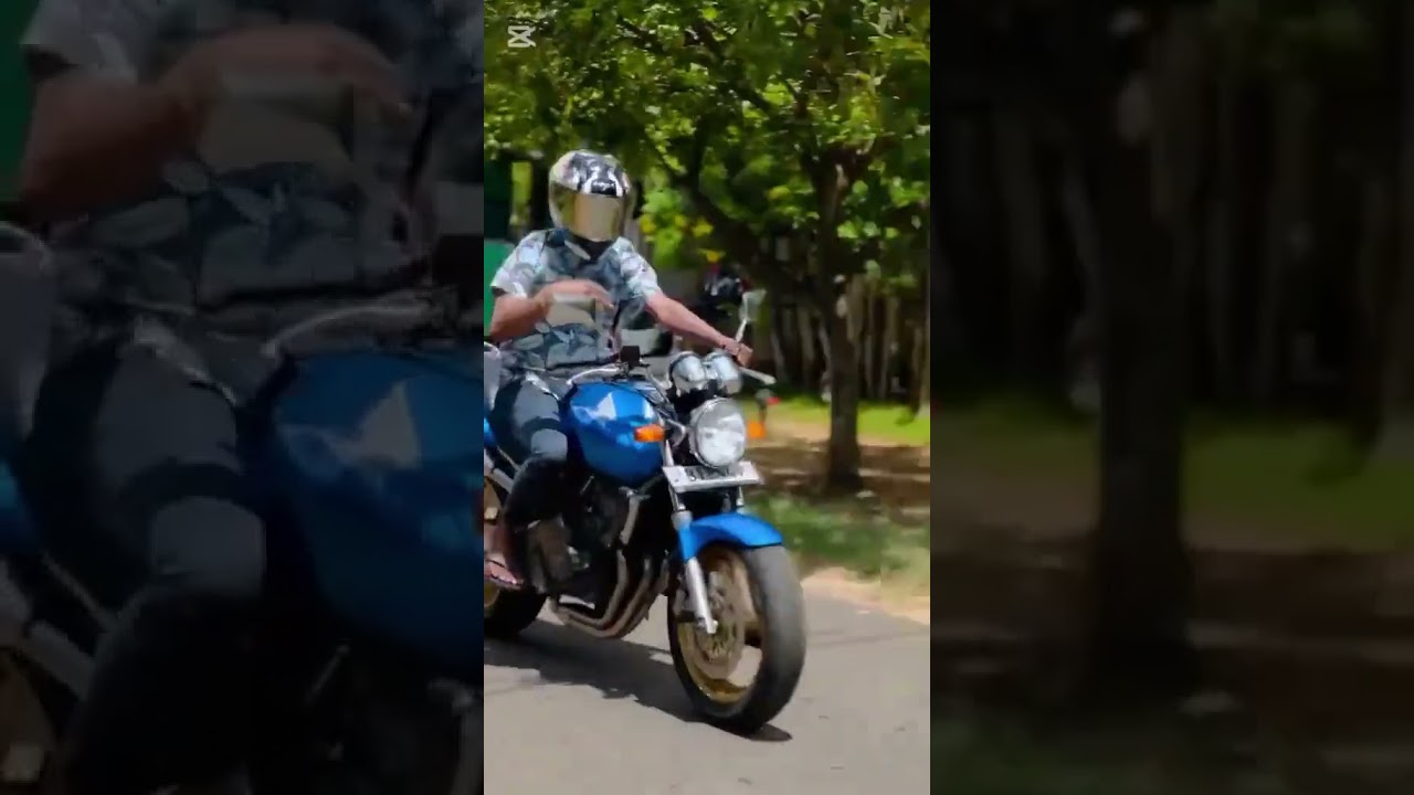 Hornet 250 Blue&rsquo;s Aggressive Comeback💀💙#hornet #bike #honda