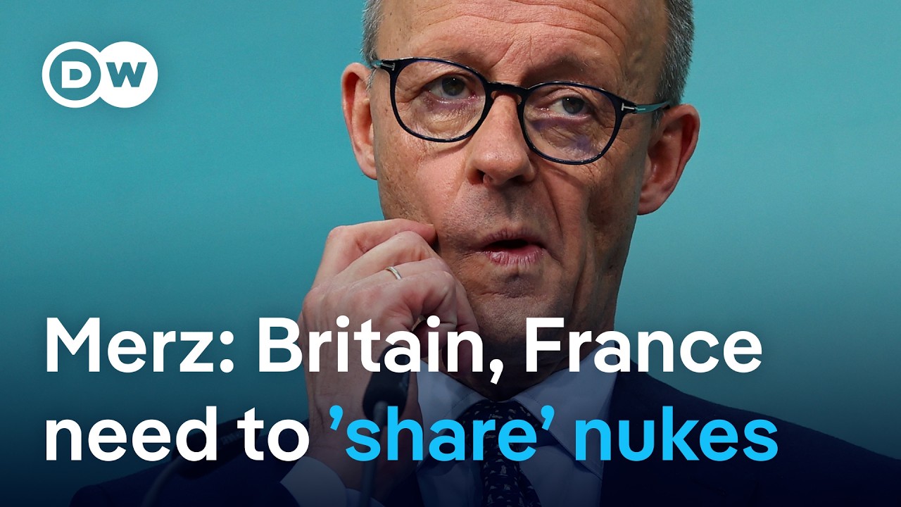 Merz calls for European military independence | DW News