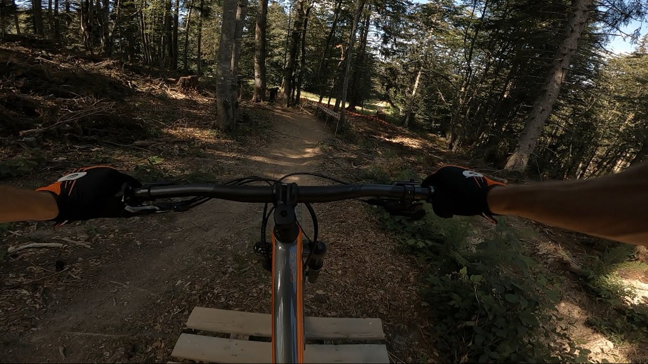 Test Scott Genius 960 en condition bikepark à la Feclaz, gros kiff !!! 