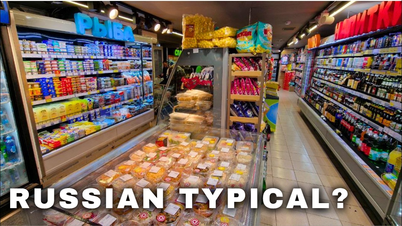 Russian Typical (Family Owned) Supermarket Open 24/7