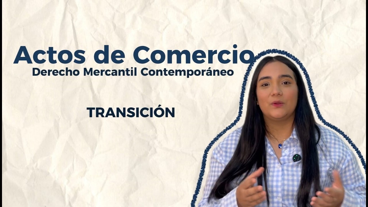 Los Actos de Comercio y La Empresa