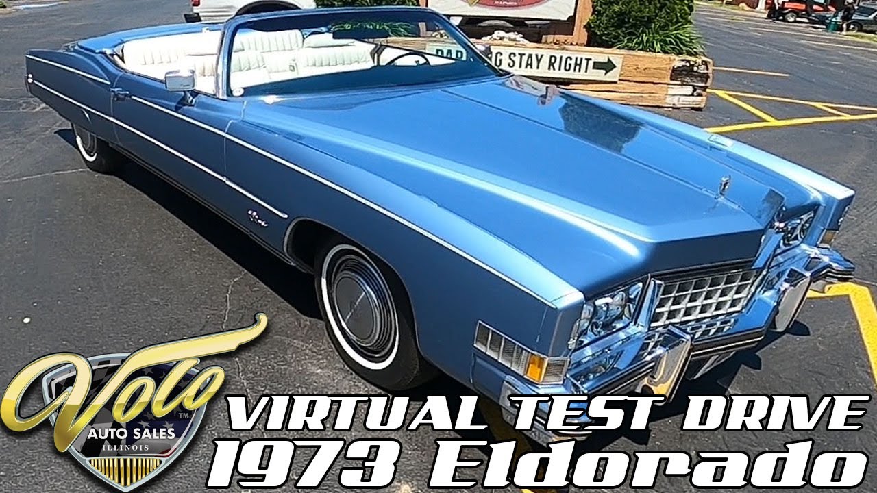 1973 Cadillac Eldorado Virtual Test Drive at Volo Auto Museum (V18975)