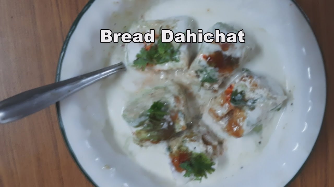 Bread Dahichat / Taste like dahiwada / 5 minutes preparation