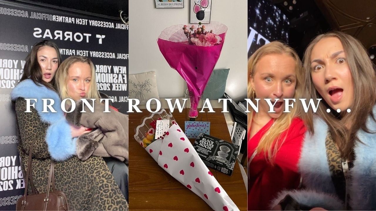 NYC Weekend Vlog | NYFW + Galentines 2026 🎀