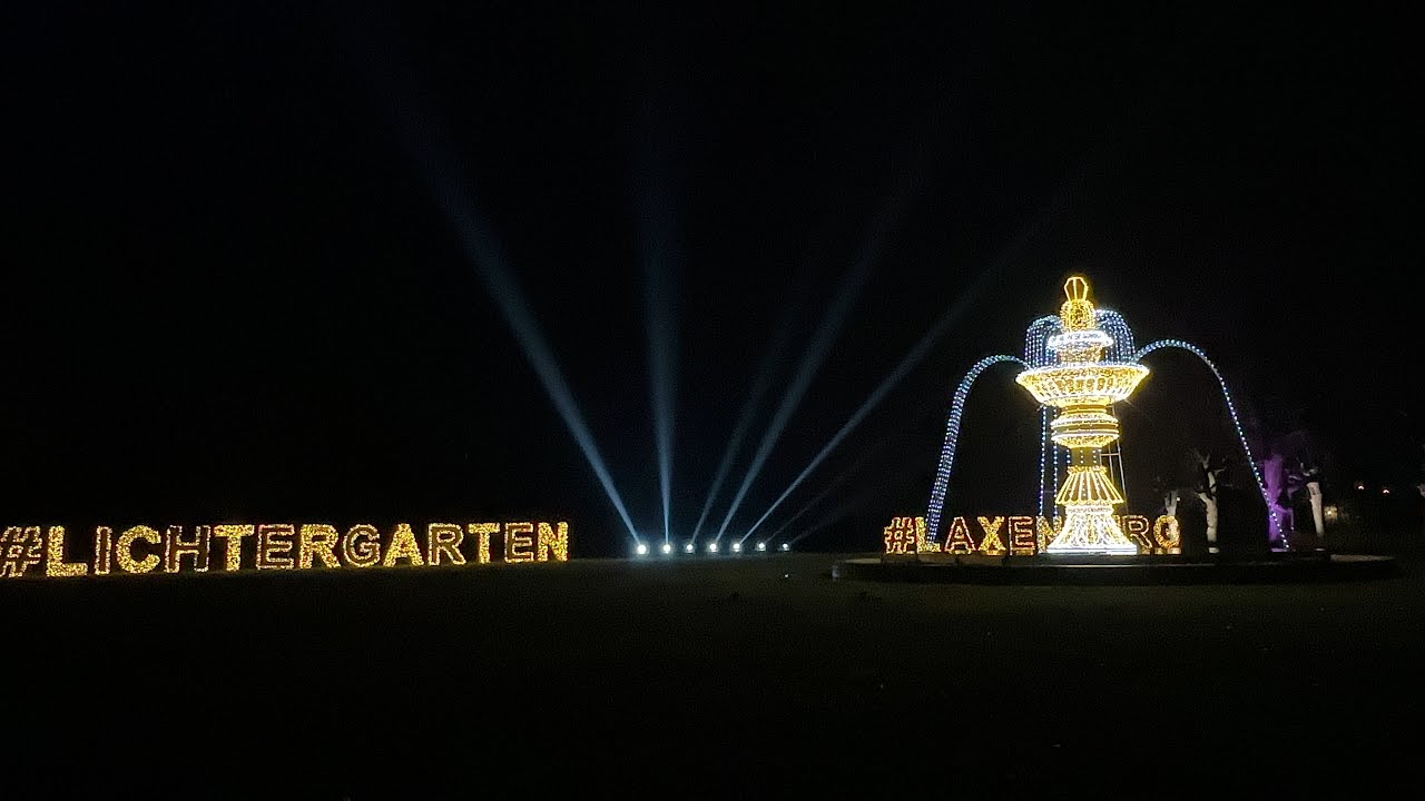 ILLUMINA Lichtgarten Laxenburg Austria