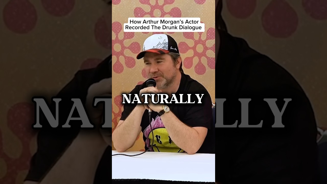 Как актёр Артура Моргана записал пьяный диалог в RDR2