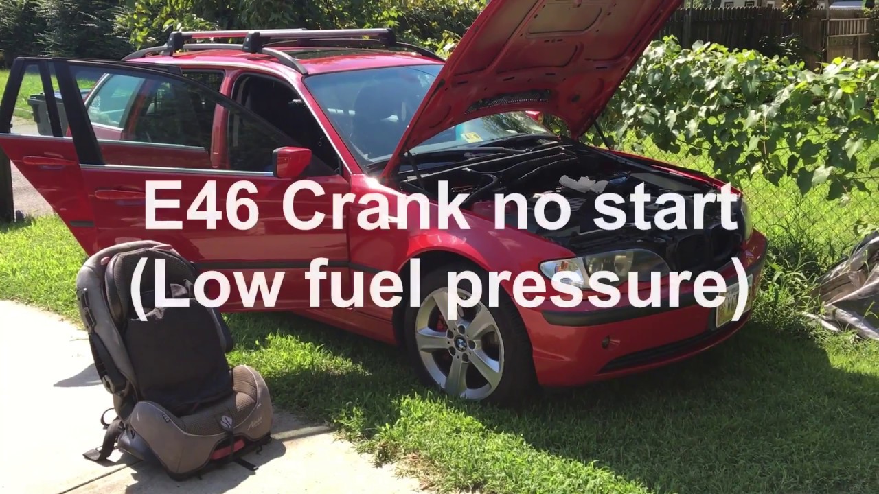 BMW E46 Crank no start... no fuel pressure