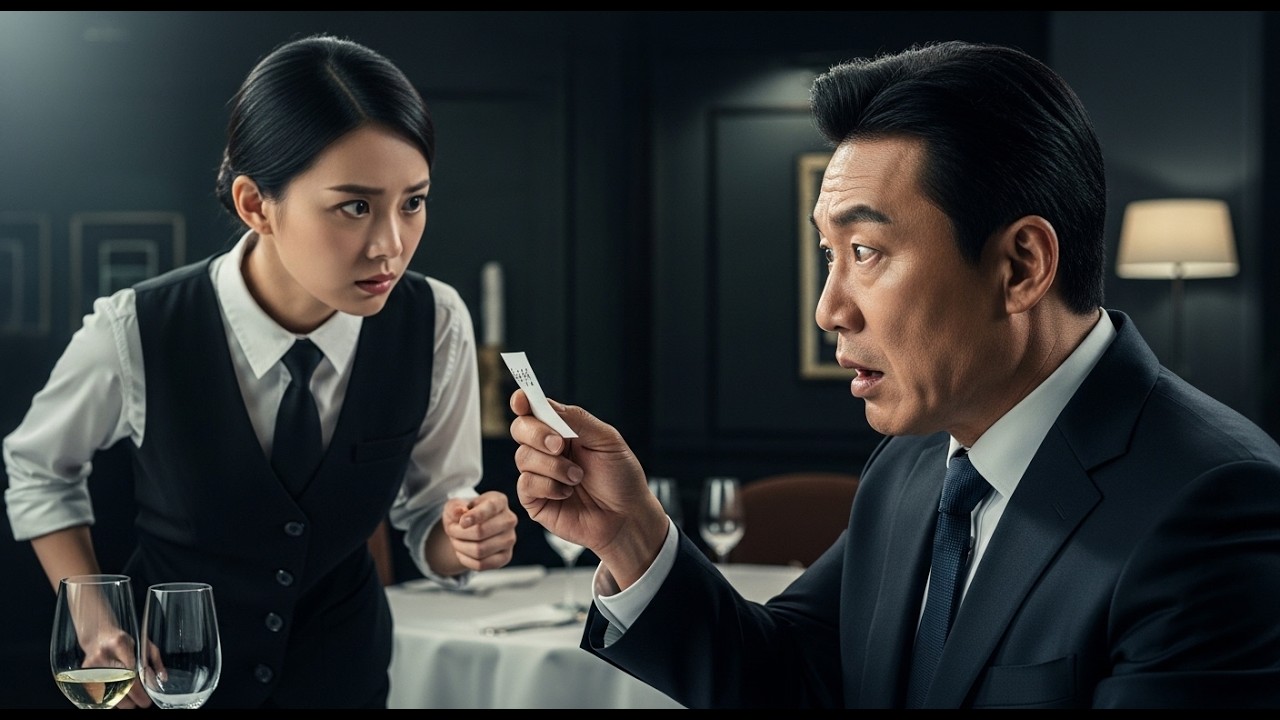 A Silent Note From a waitress exposed the Korean mafia boss's biggest betrayal