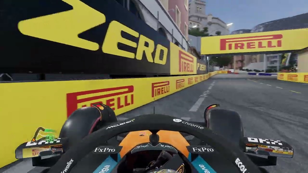 F1 25 drifting in Monaco 😁 #f125 #easports #gaming #f1 #formula1