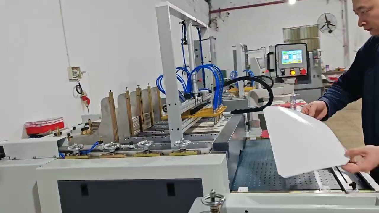 #HXCP Semi Auto Digital Case Making Machine