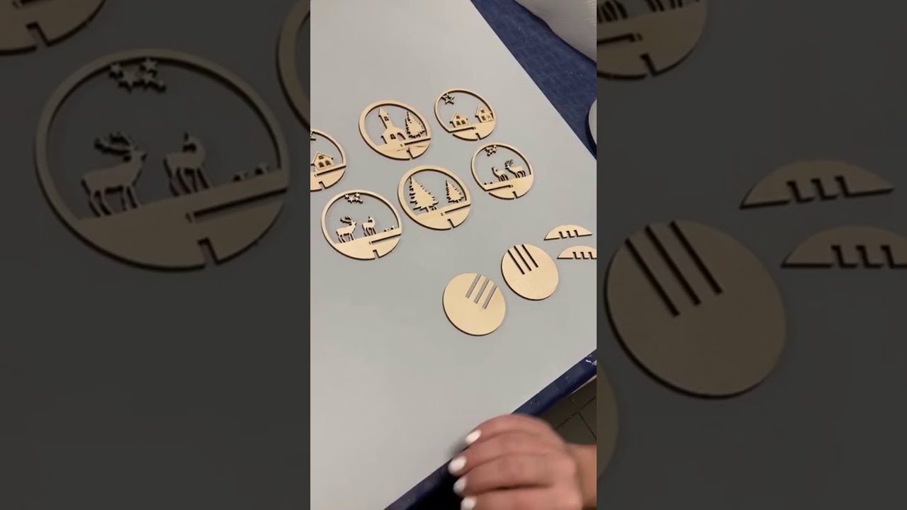 Tutorial sfere natalizie con kit Rayher- colorificio la bottega degli artisti