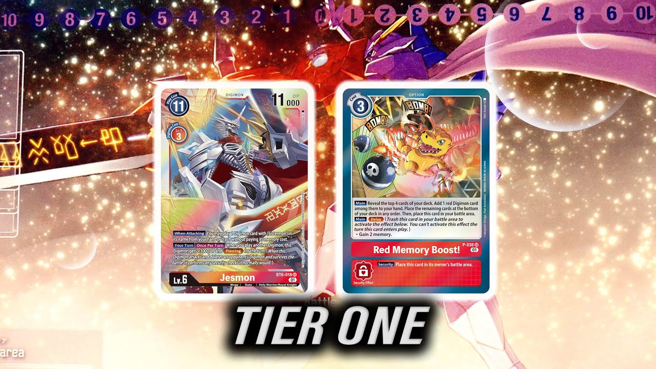 Digimon TCG TIER ONE JESMON Deck Profile BT6 Format! (Double Diamond Format BT6 ENG)