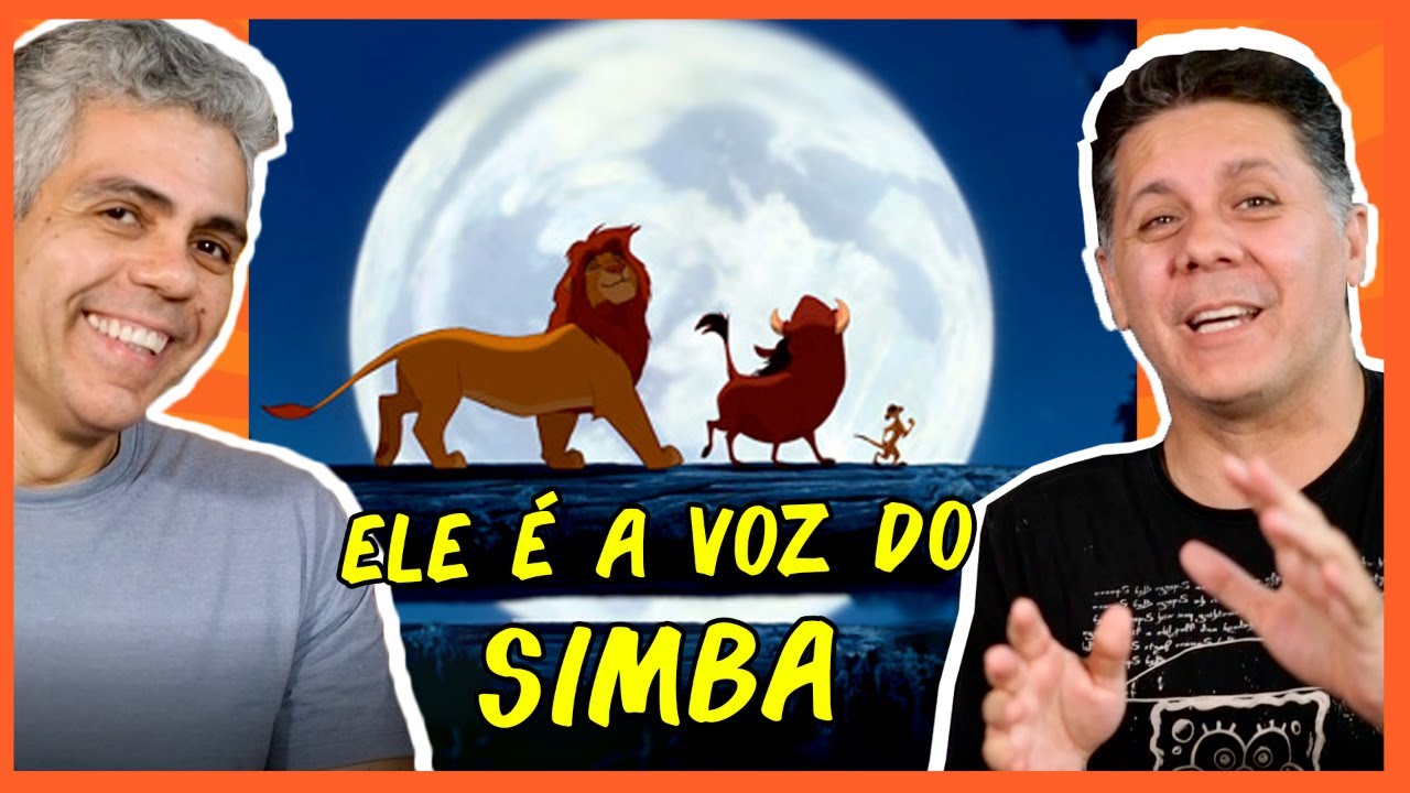 Dublador do Simba já foi diretor da Disney - Filosofando com Garcia Jr.