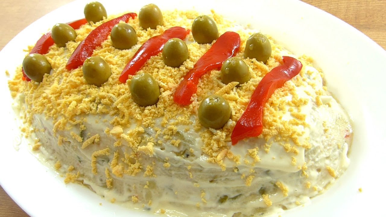 ENSALADILLA RUSA CASERA