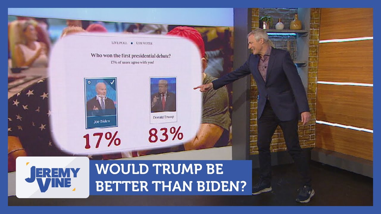 Would trump be better than Biden? feat. Mike Parry & Yasmin Alibhai-Brown | Jeremy Vine