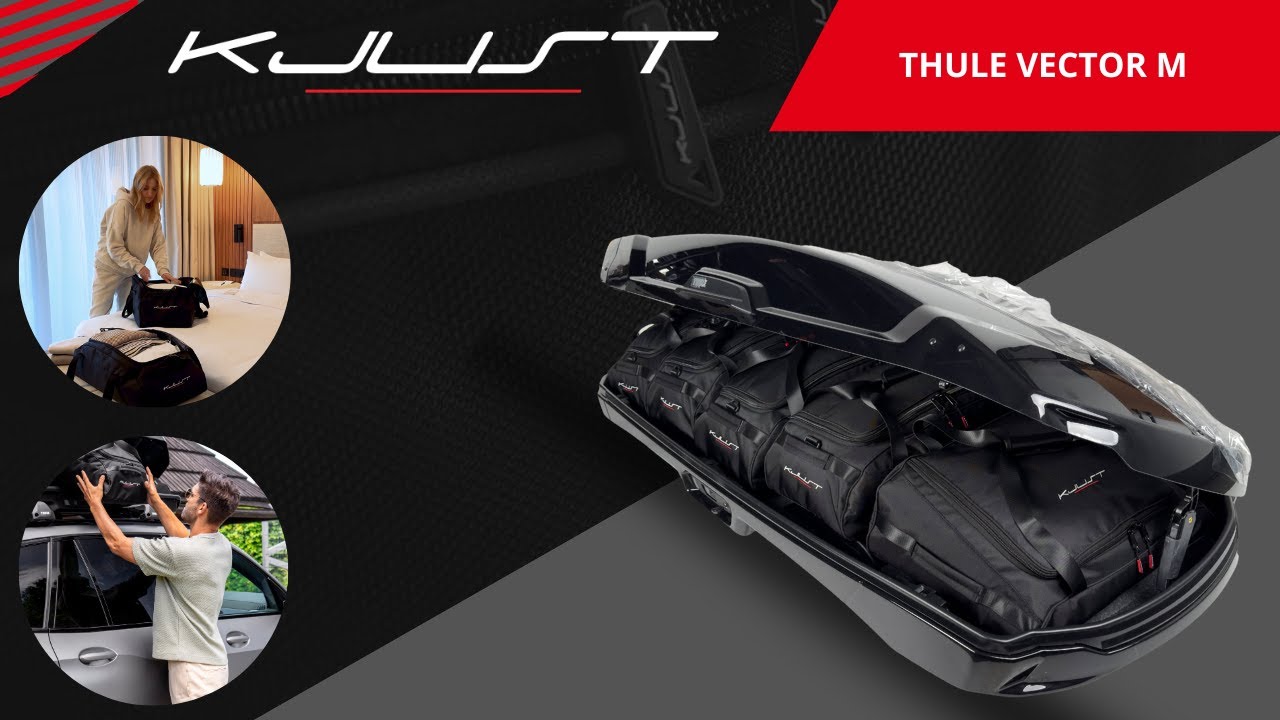THULE VECTOR M  KJUST BAGS TAILORED TO YOUR ROOF BOX🚗ID: 5902641114557