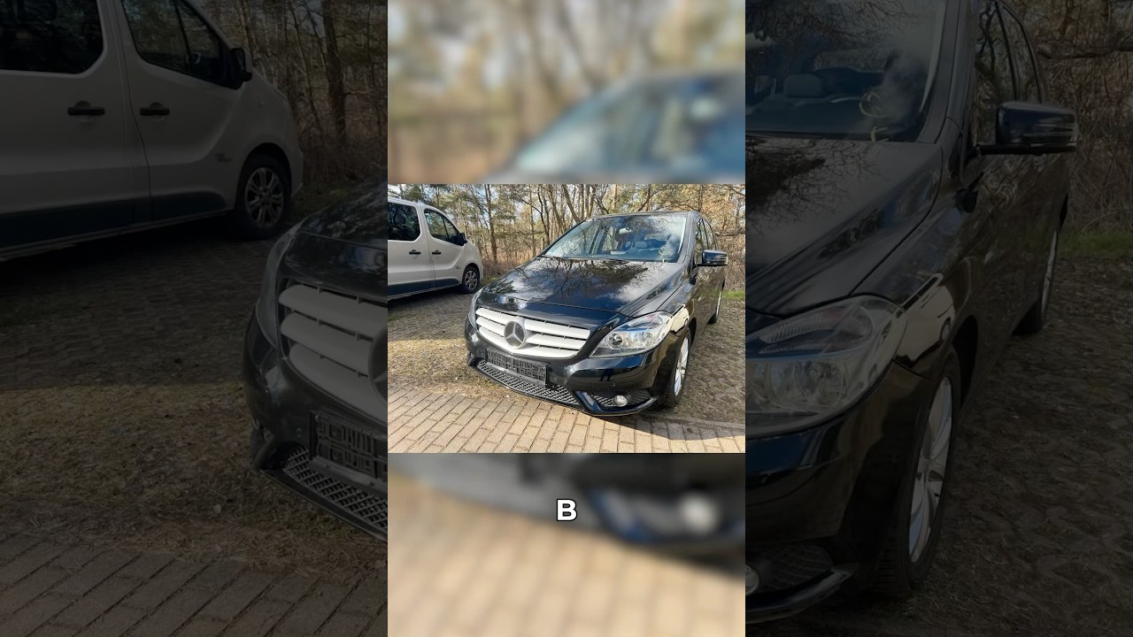Mercedes B class 2012 с аукциона за 3000&euro;