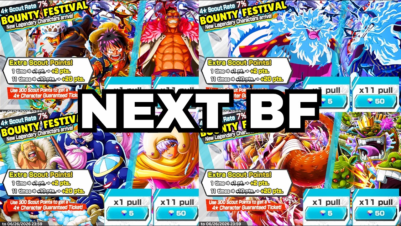 Прогноз следующего Bounty Fest в OPBR