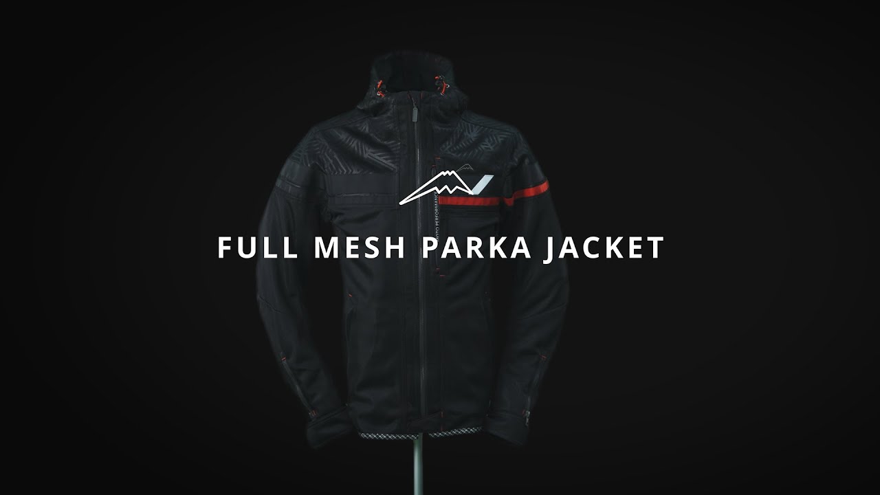 K-2455 フルメッシュパーカージャケット｜FULL MESH PARKA JACKET