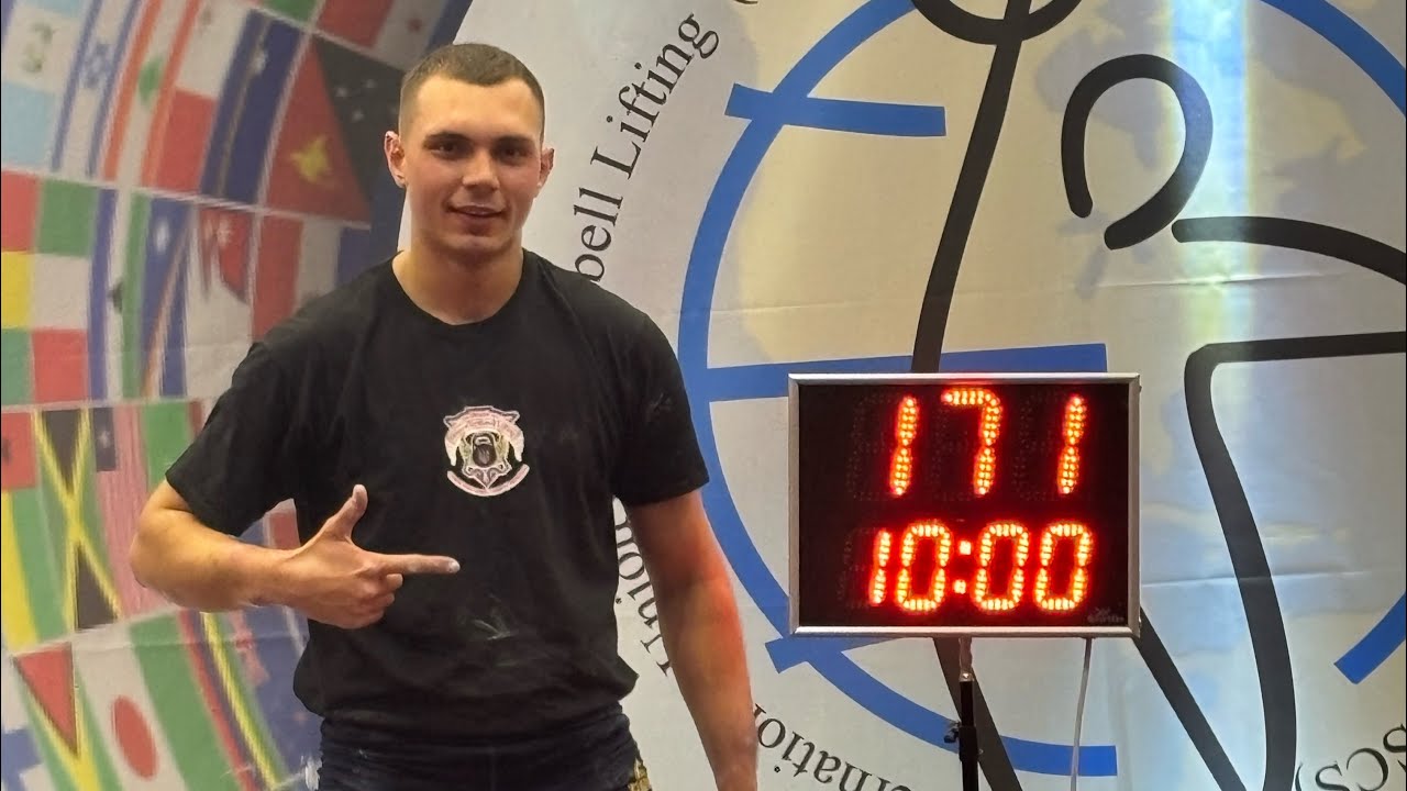 World championship Poland 🇵🇱 discipline snatch 32kg 