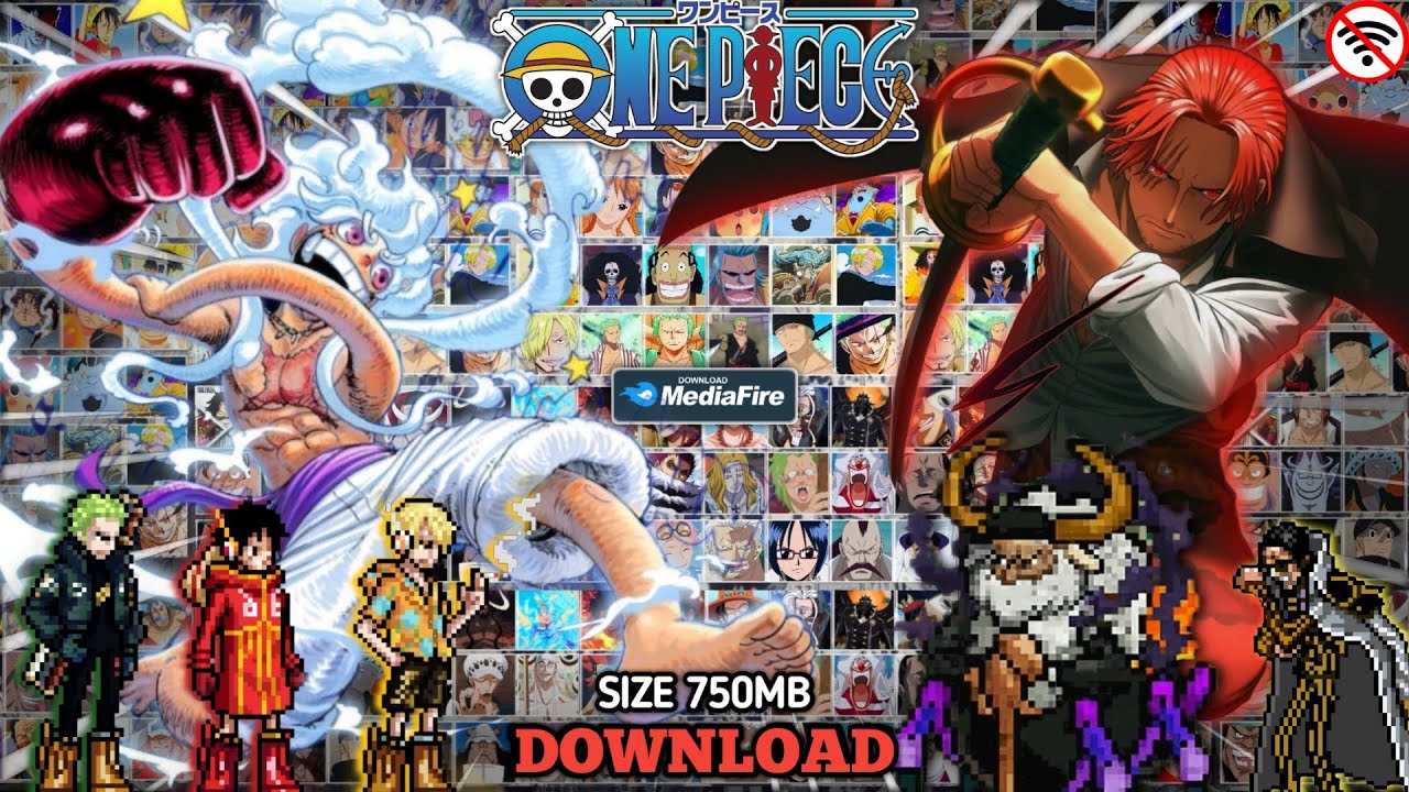 Release!! One Piece Mugen Android Size 750MB Offline 2025 | Best Characters