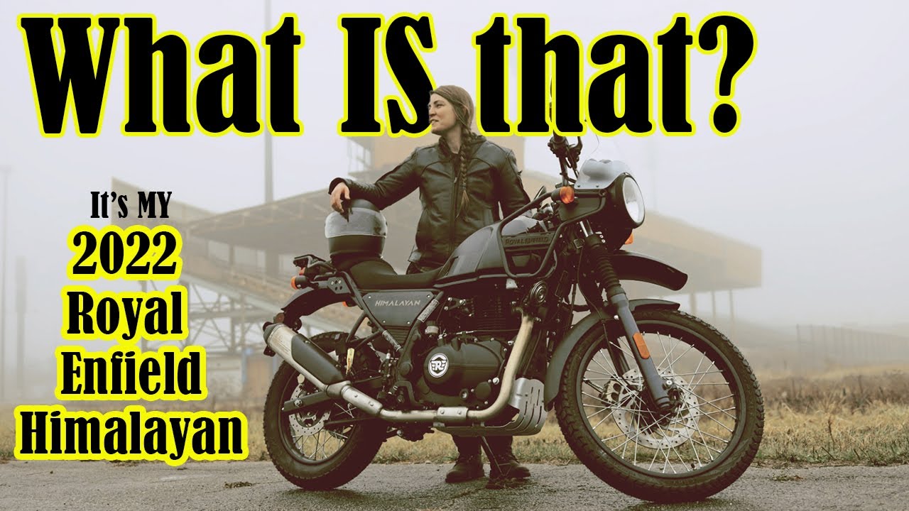 What IS that?! Spoiler: It's MY 2022 RE Himalayan!