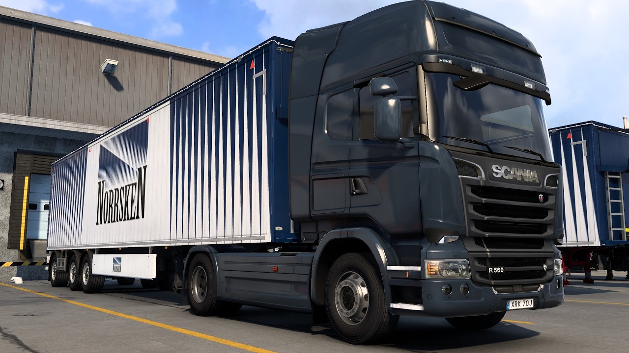 Scania Streamline Topline 蜂蜜(20公噸) 厄勒布魯 至 耶夫勒 #ets2 #歐卡2  #eurotrucksimulator2  #歐洲卡車模擬2